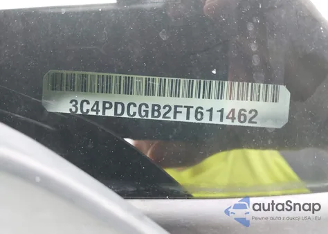 2015 Dodge Journey Crossroad из США, поврежденный, VIN 3C4PDCGB2FT611462